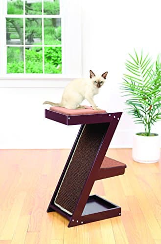 22" Wooden Cat Scratcher and Perch