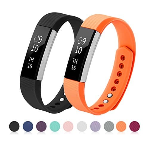 KUTOP for Fitbit Alta Strap Fitbit Alta HR Strap,Wrist Straps TPU Soft Silicone Accessories Sports Fitness Replacement Band Silica Gel Adjustable Watchband for Fitbit Alta/Alta HR