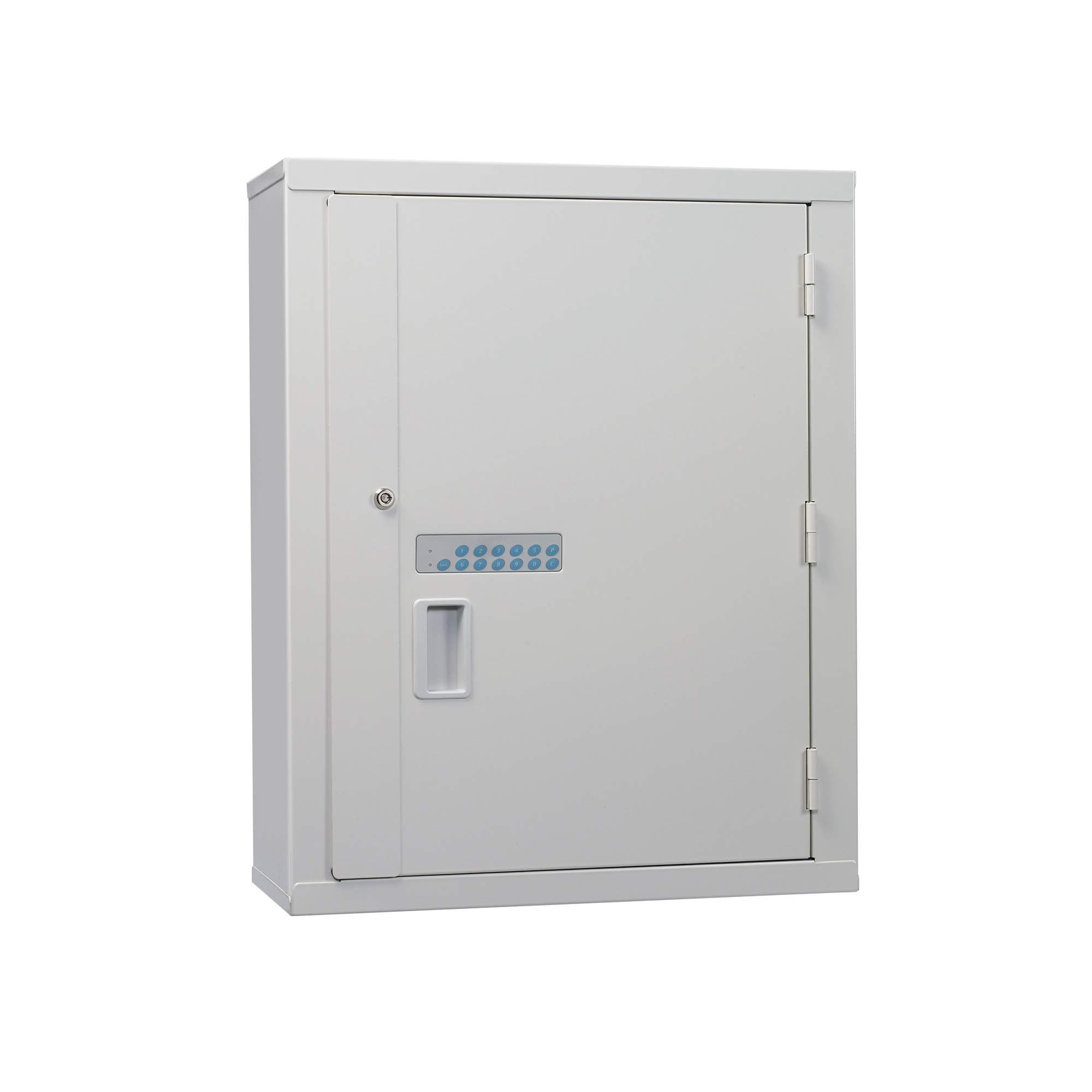 Lakeside LHS-320 Electronic Lock Double-Door High-Security Narcotic Cabinet, Steel, 3 Shelves (Fully Assembled)