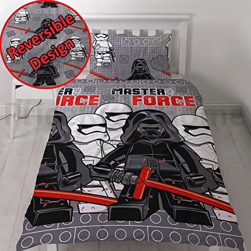 Star war Lego Seven' Single Duvet Set - Repeat Print Design