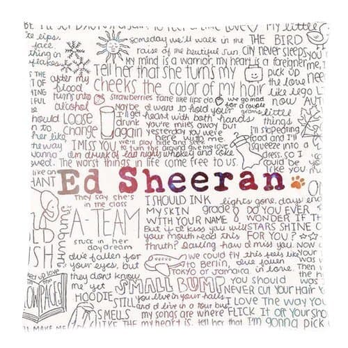 Generic Personalized Ed Sheeran Famous Singer Funny Graffiti Design Sold By Too Amazing Zippered Throw Pillowcase 18x18 inches (one sides)