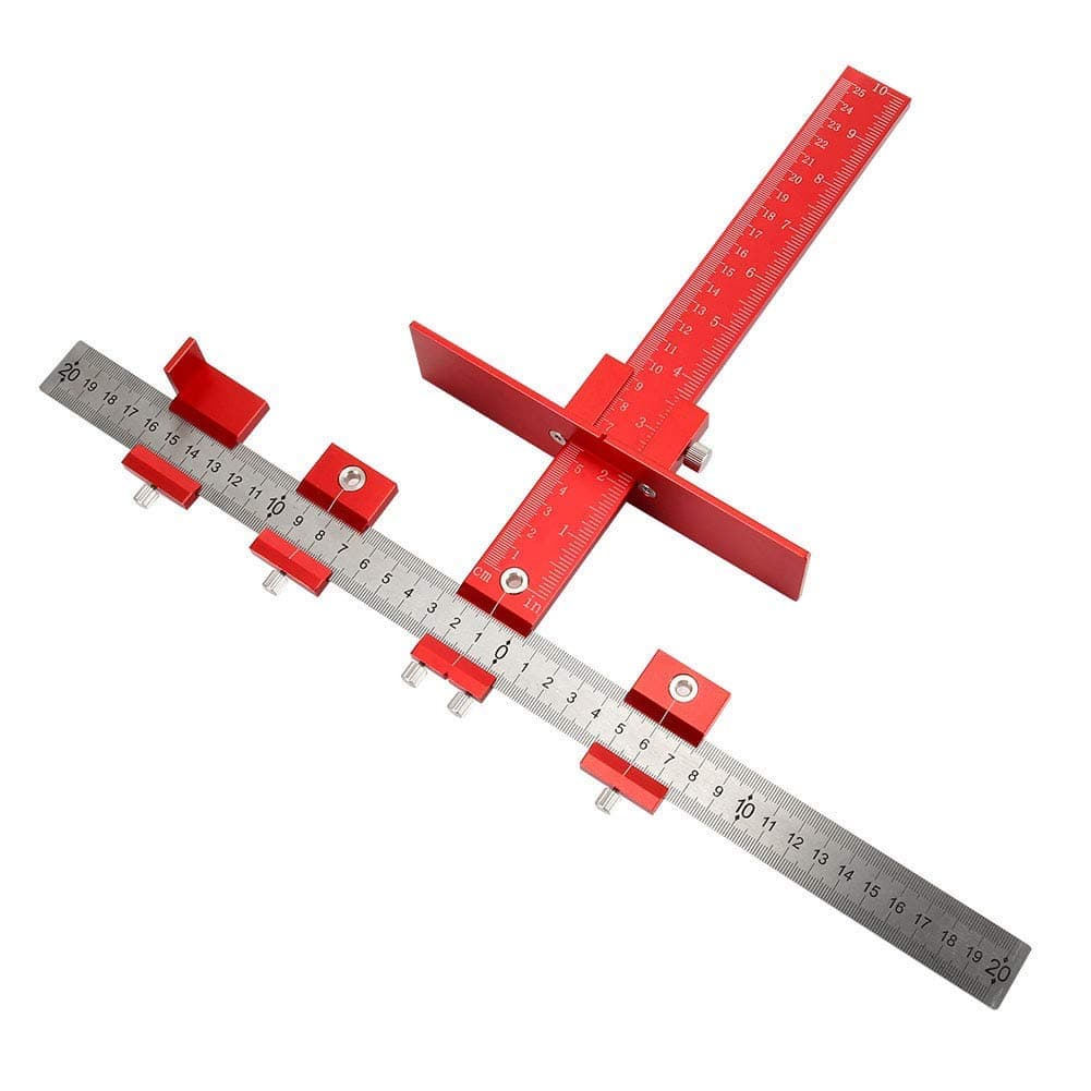 Domeilleur Hole Punch Jig Tool Set Detachable Drill Guide Sleeve Cabinet Drawer Wood Drilling Tools Dowelling