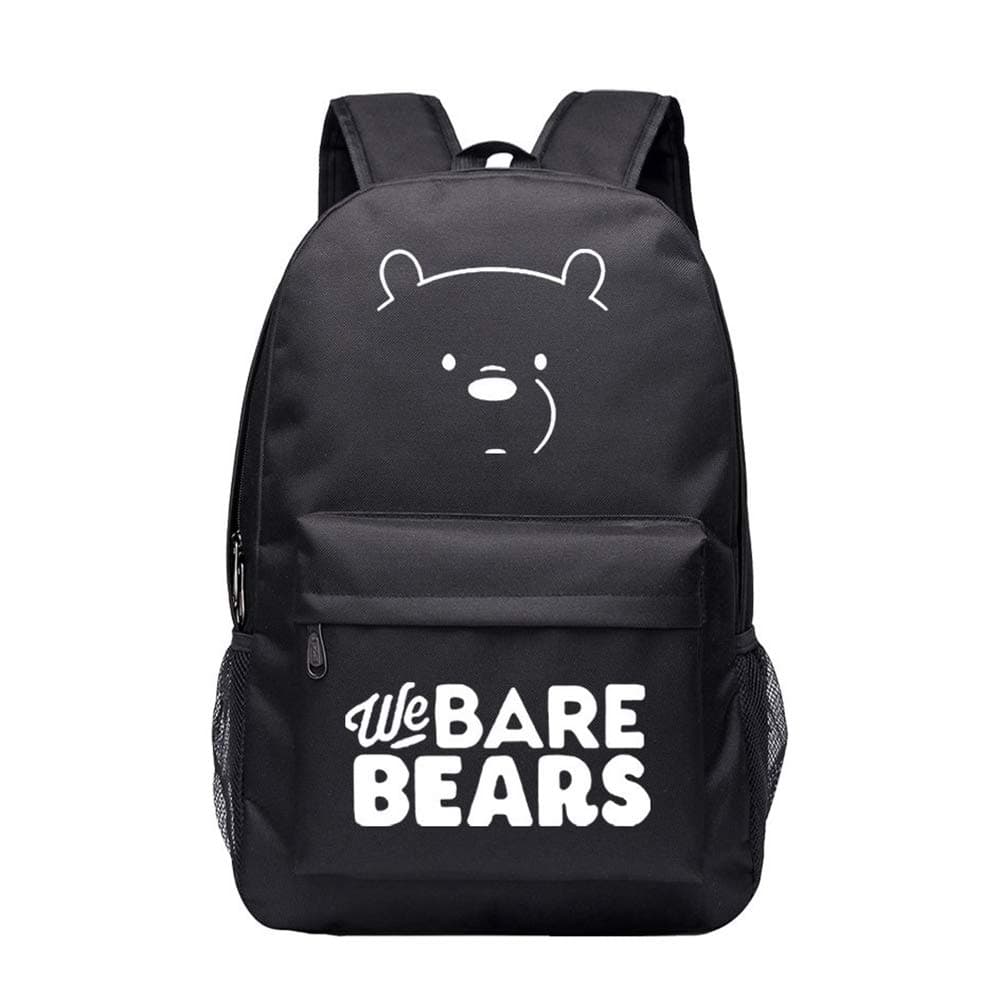 We Bare Bears School Backpack Unisex Casual Students Backpack Travel Bag