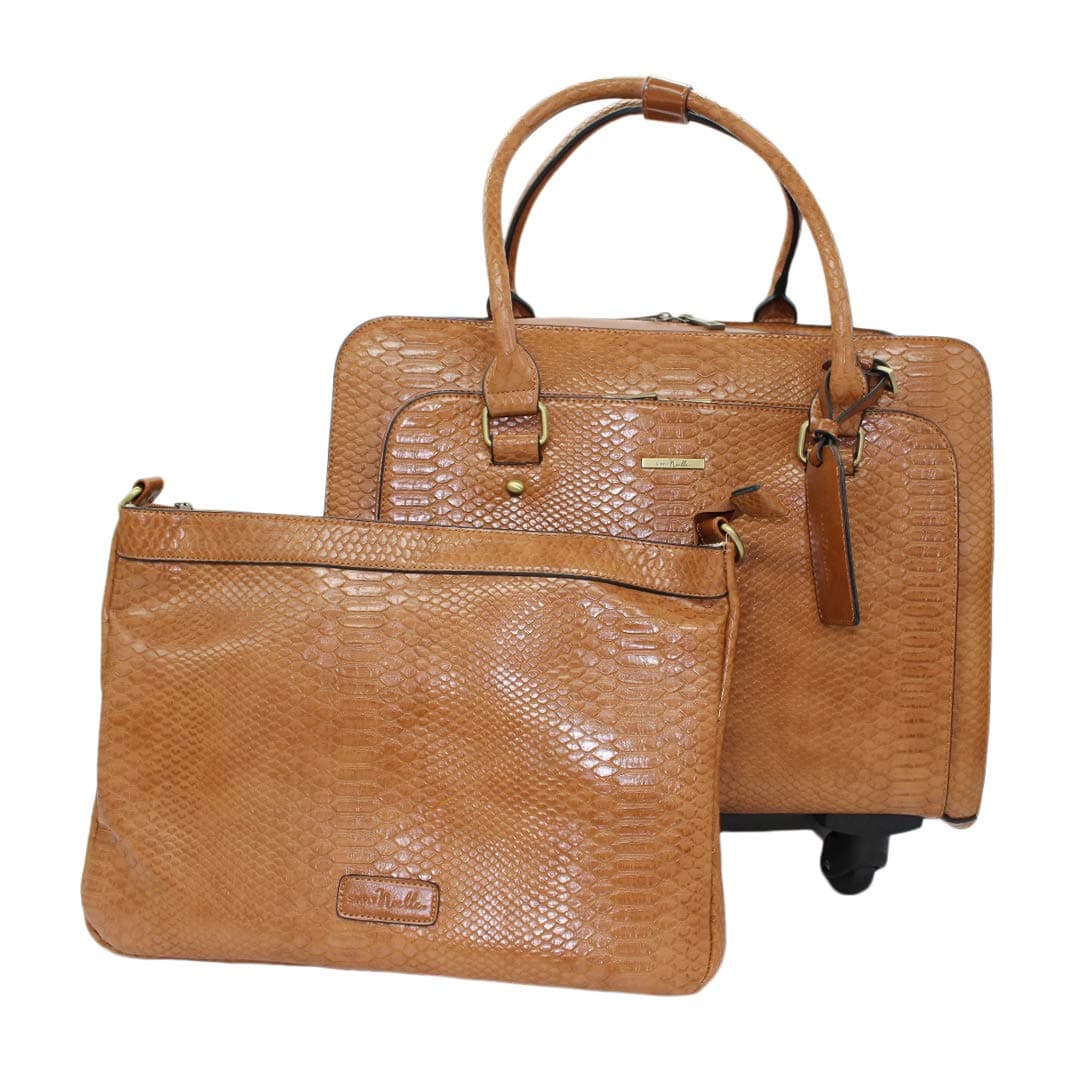 Simply Noelle Nile Roller Bag (Whiskey)