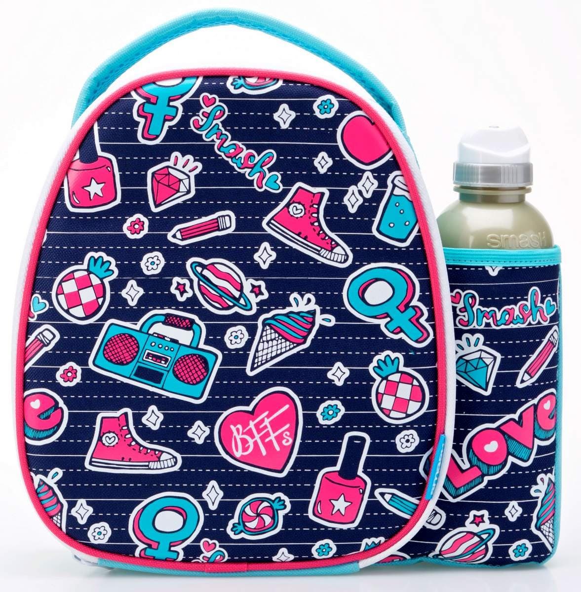 Smash GRRL Lunch Bag and 500ml Bottle Set