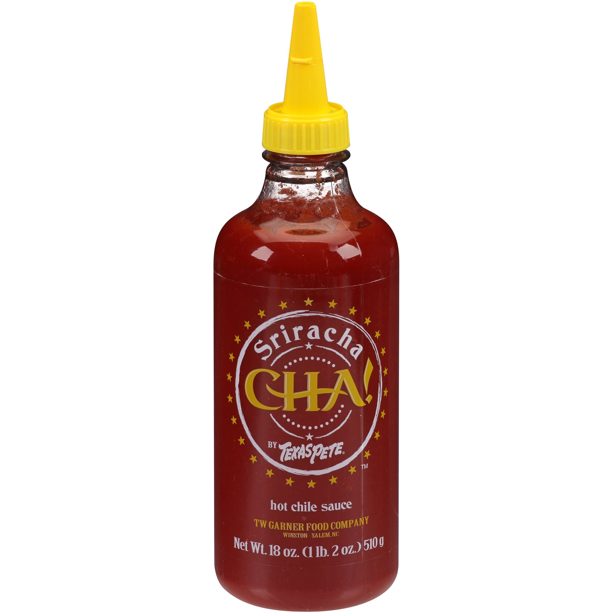 Texas PeteCha Sriracha Sauce, 18 Ounce - 12 per case.