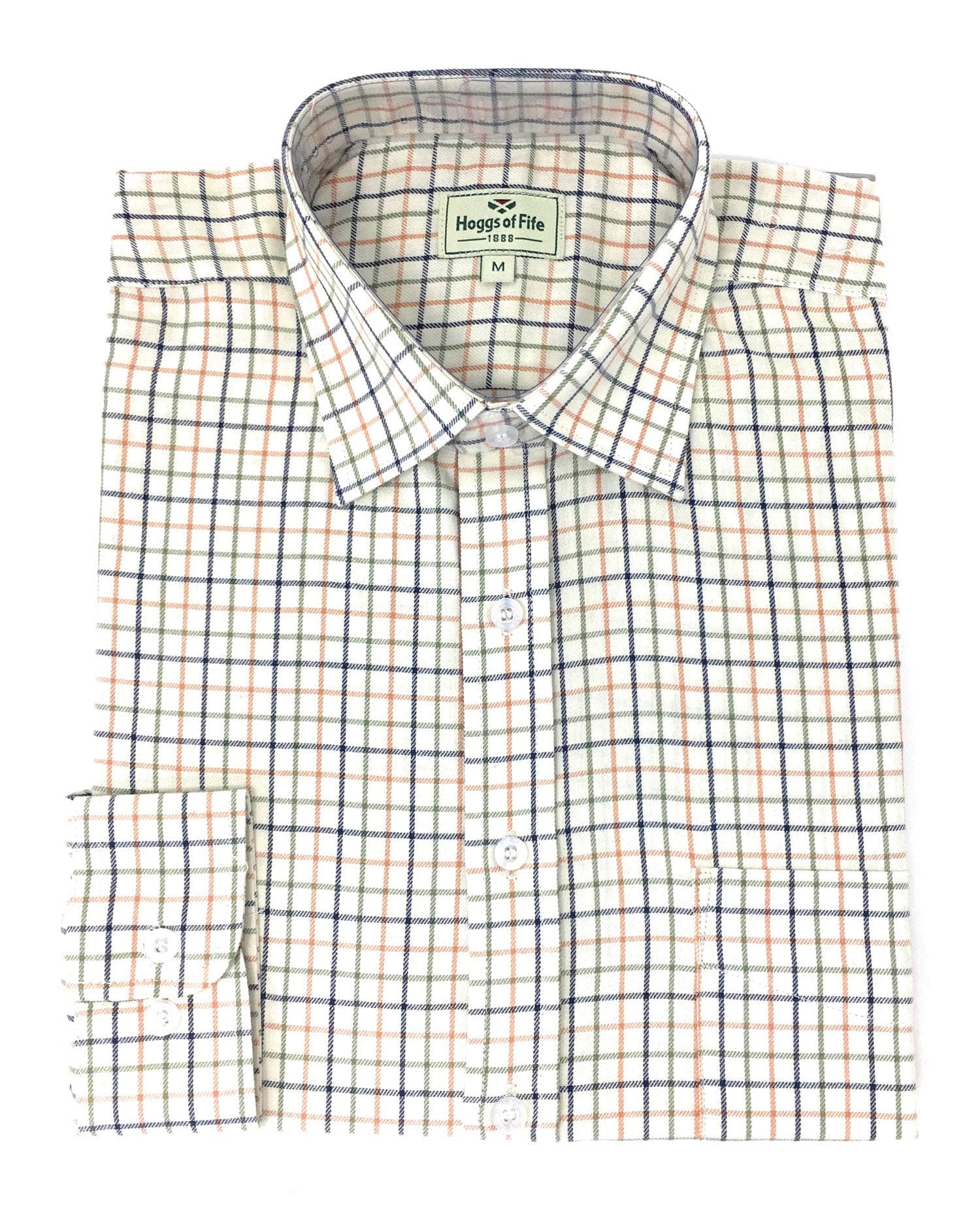 Hoggs Tattershall Shirt Tan M