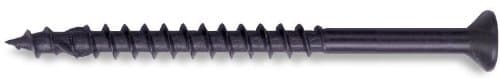 WOOD SCREW#8X2-1/2BLK100