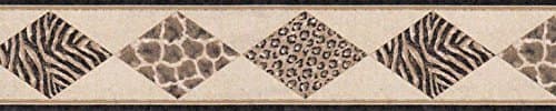 Animal Print Wallpaper Border B21516