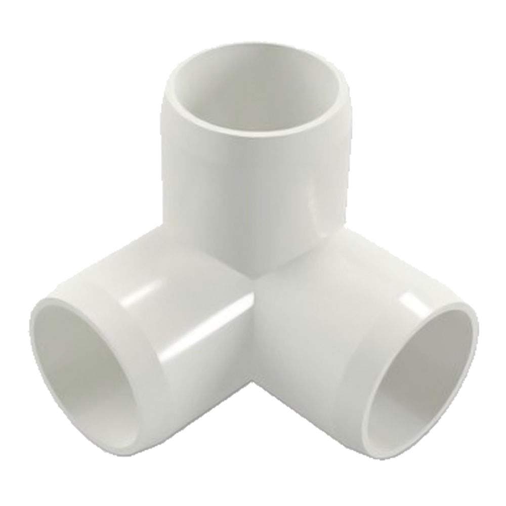 Circo 1-1/2" 3-way Elbow PVC Fitting Connector