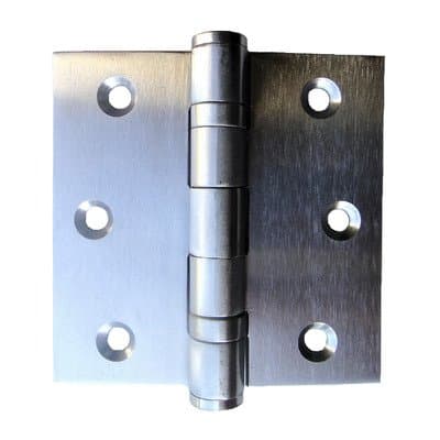 Butt/Ball Bearing Single Door Hinge Size: 4" H x 4" W x 0.12" D