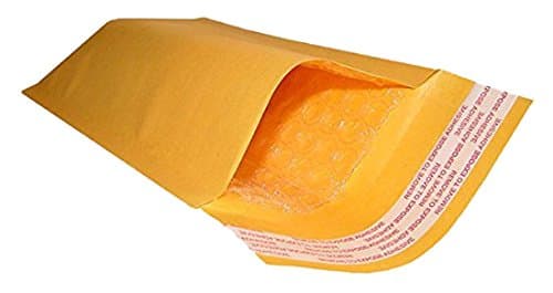 Softpak Self-Sealing Kraft Bubble Padded Envelope Mailers, 16" H x 16" W, 100 Piece