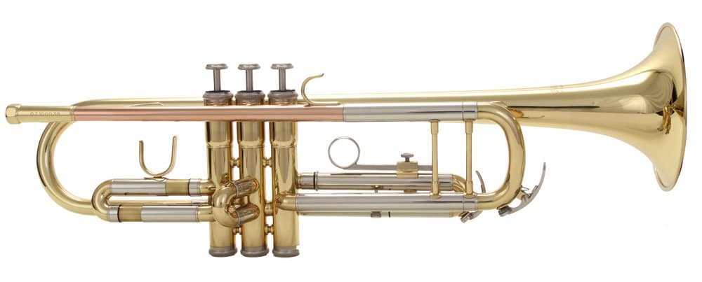 STR-300 B-Flat Trumpet, Clear Lacquer on Yellow Brass