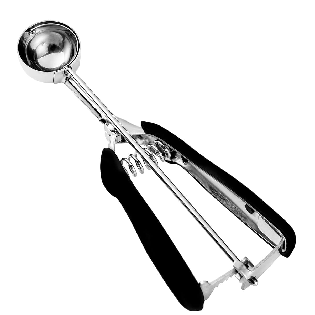Cookie Scoop, Cookie Dough Scoop, Spring-Loaded Scoop, 18/8 Stainless Steel, Comfortable Grip (#60/1 Tbsp)
