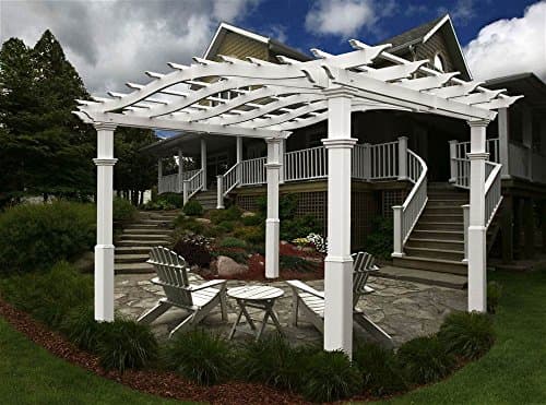 New England Arbors Riveriera Pergola