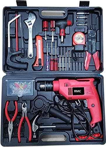 FAB Innovations Trader5253 13 mm 650W Powerful Impact Drill Machine Kit (Multicolour)