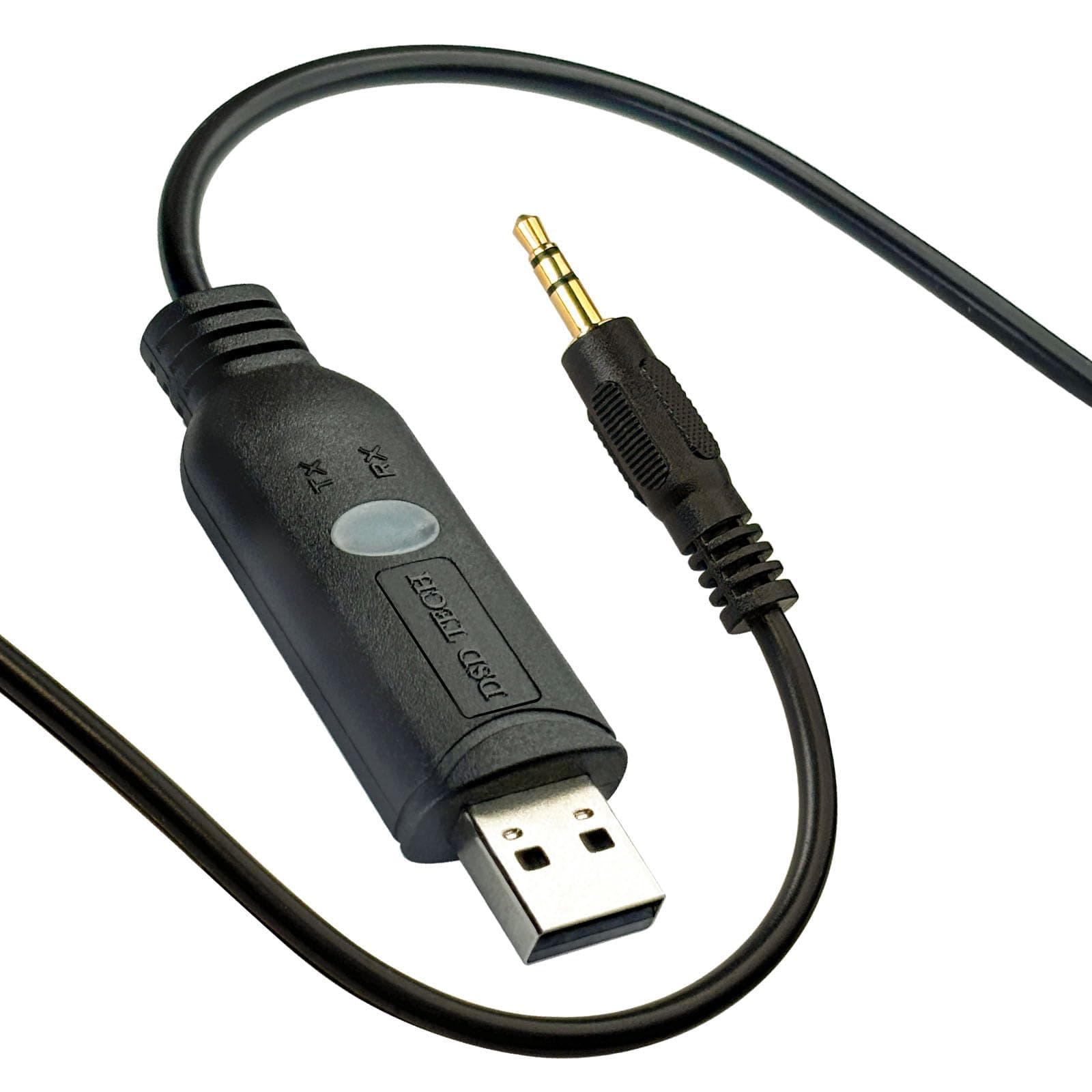 DSD TECH USB RS232 to 3.5mm Serial Cable with FTDI FT232RL Chip 6FT