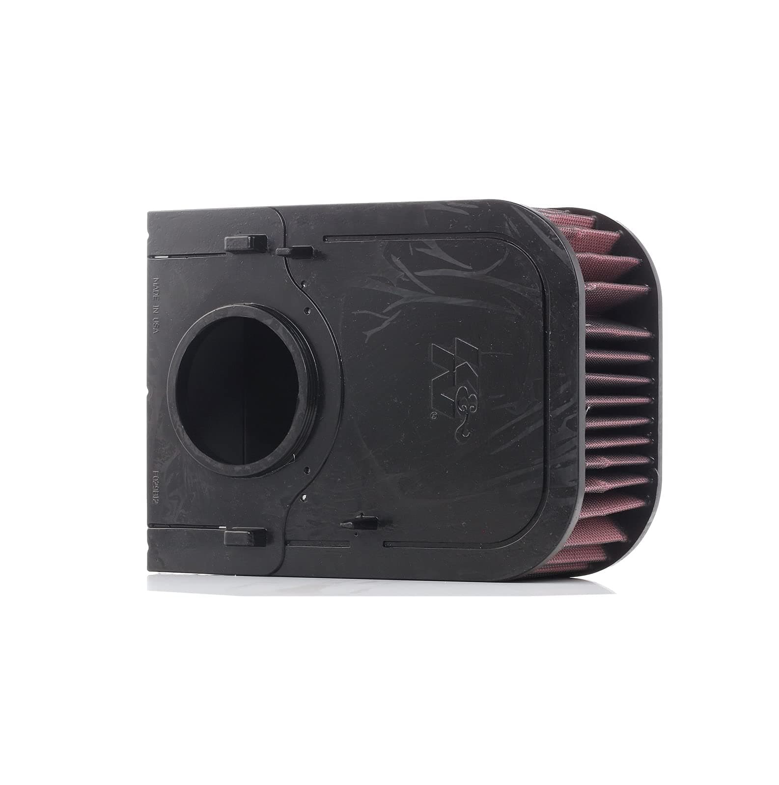 K&N High-Flow Original Lifetime Engine Air Filter: Increase Power & Acceleration, Washable, Premium, Replacement Car Air Filter: Compatible with 2015-2018 Porshe Macan E-0660