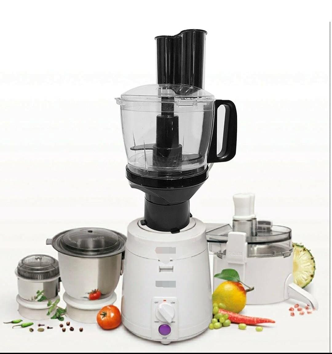 Maggi RIO All In One 4G Food Processor Attachment And Coconut Scrapper (Only For Sujata Mixer),White