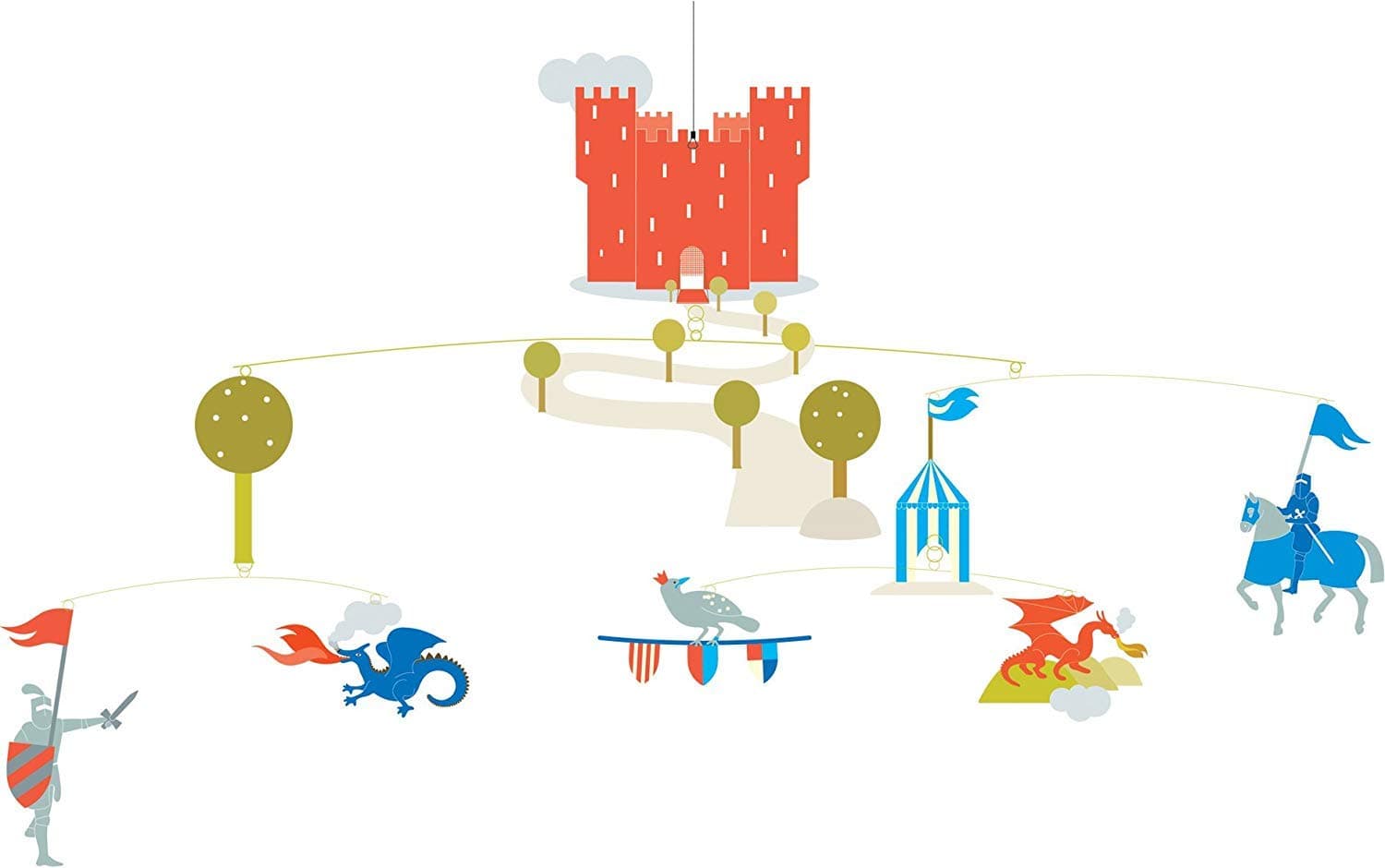 Djeco Once Upon a Time there was a Knight Mobile