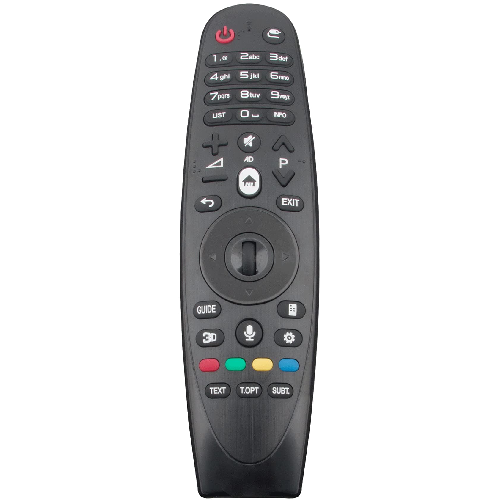 WINFLIKE AN-MR600 Replacement Voice Remote Control fit for LG 2015 TVs 42LF652V 32LF652V 32LF55 42LF55 32LF630V 32LF51 32LF65 32LF56 32LF62 32LF63 32LF6300 49LF6300 50LF6500 49LF630V 49LF54 49UF67