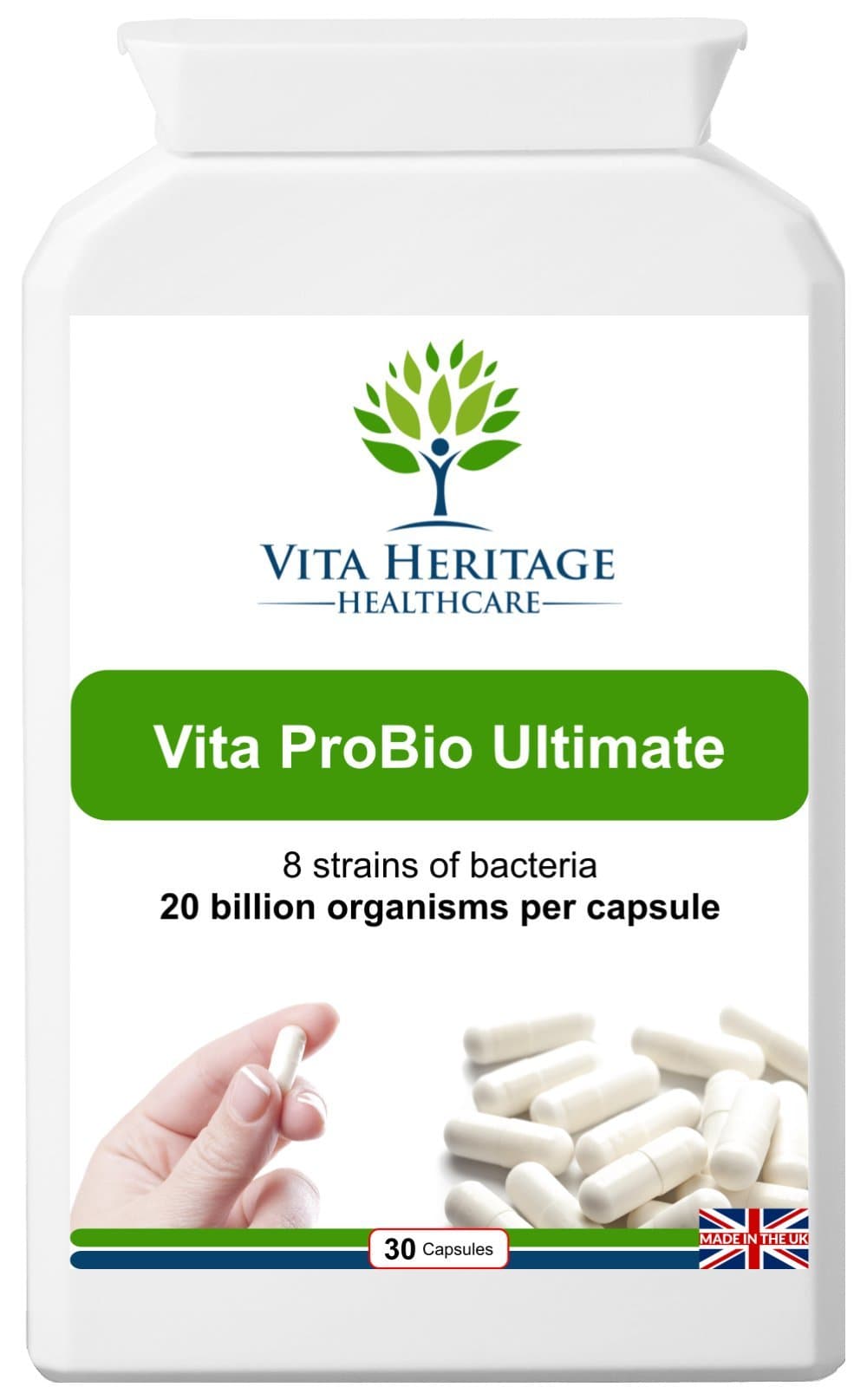 Vita Heritage ProBio Ultimate Suitable for Vegetarians 20 Billion