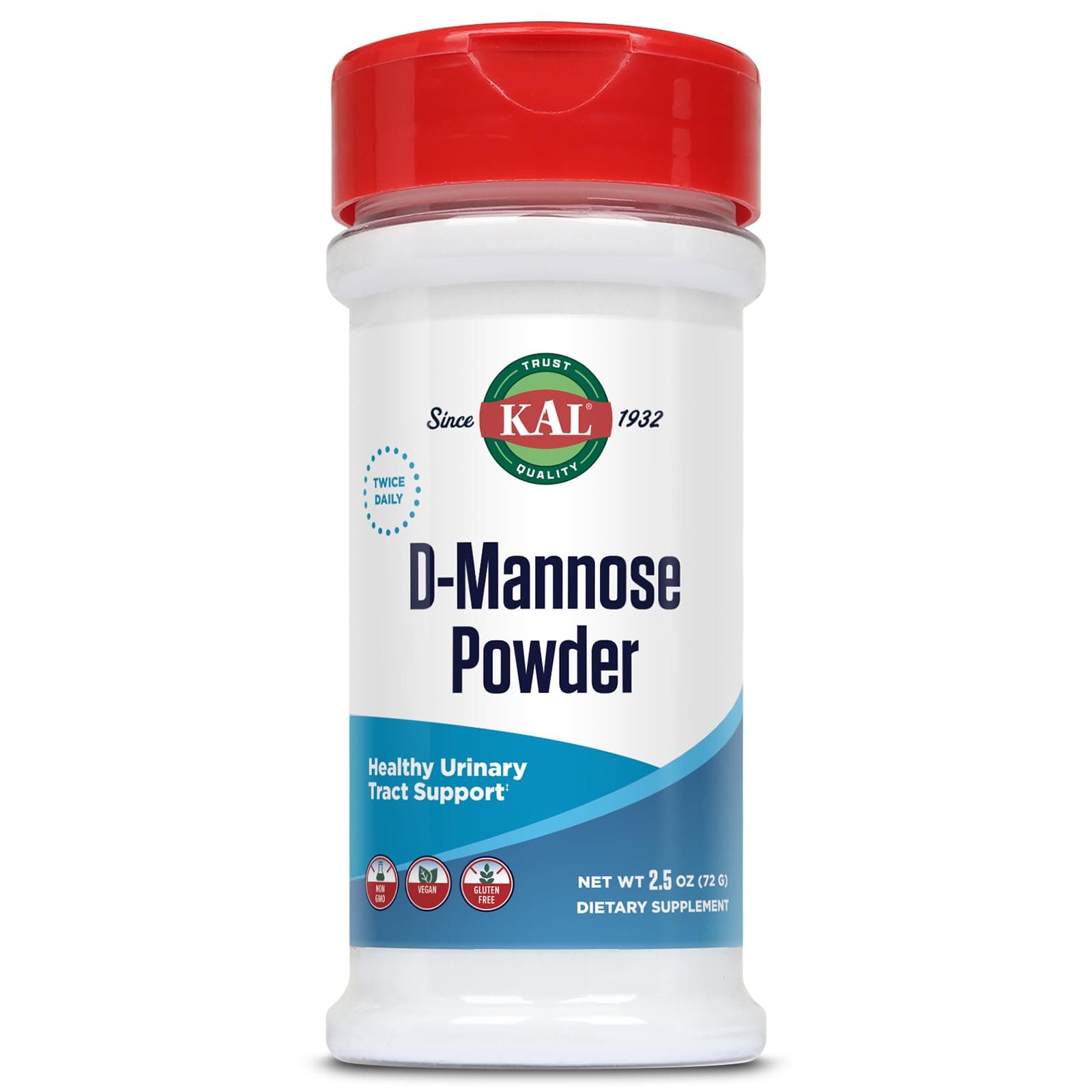 D Mannose Powder 1600 mg, Easy-to-Mix, Fast-Dissolving D-Mannose - Urinary Tract Health and Bladder Support - Unflavored Powder, Non-GMO, Vegan, Gluten Free, 60-Day Guarantee, 45 Servings, 2.5oz