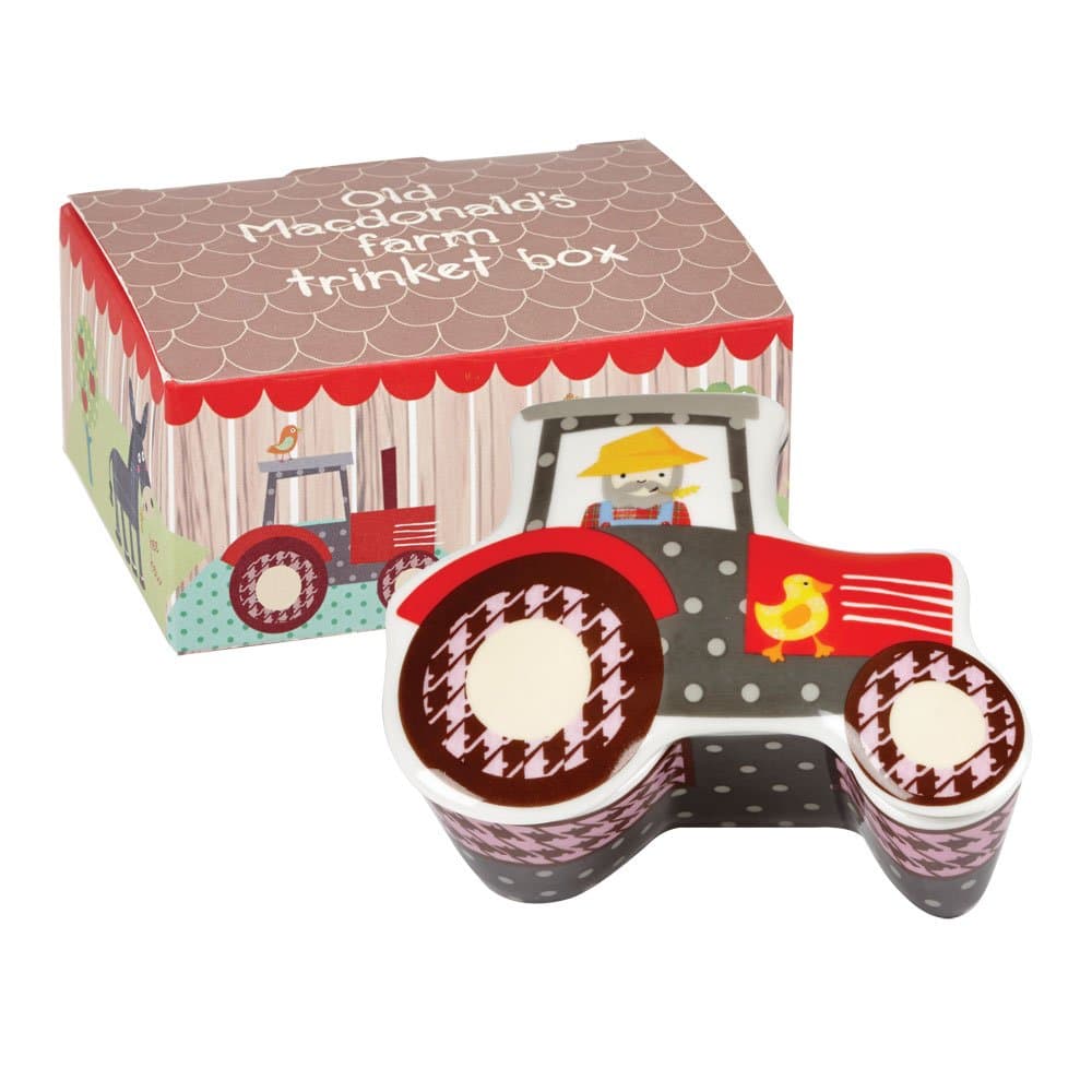 Little Rhymes, OLD MACDONALD TRINKET BOX, Multi-colour