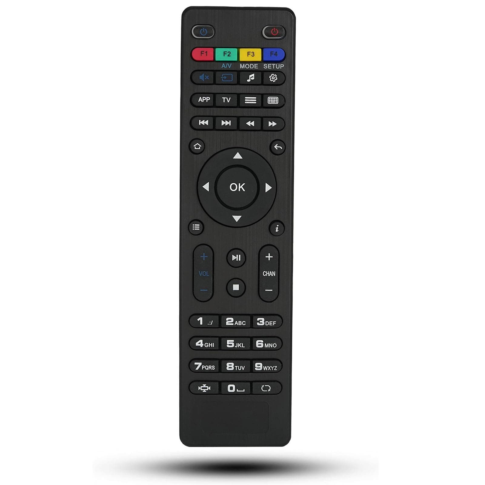 Kassionel Replacement Remote Control for Black MAG 254 MAG 322 MAG 250 MAG 255 MAG 265 MAG 275 Linux Tv Box OTT IPTV Set Top Box