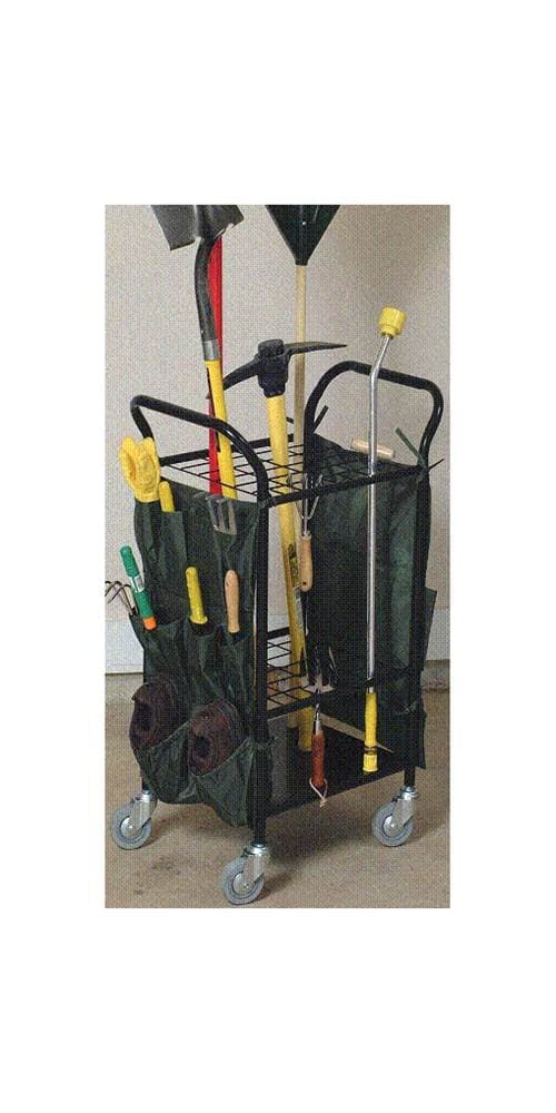 JJ International Garden Tool Caddy with Casters