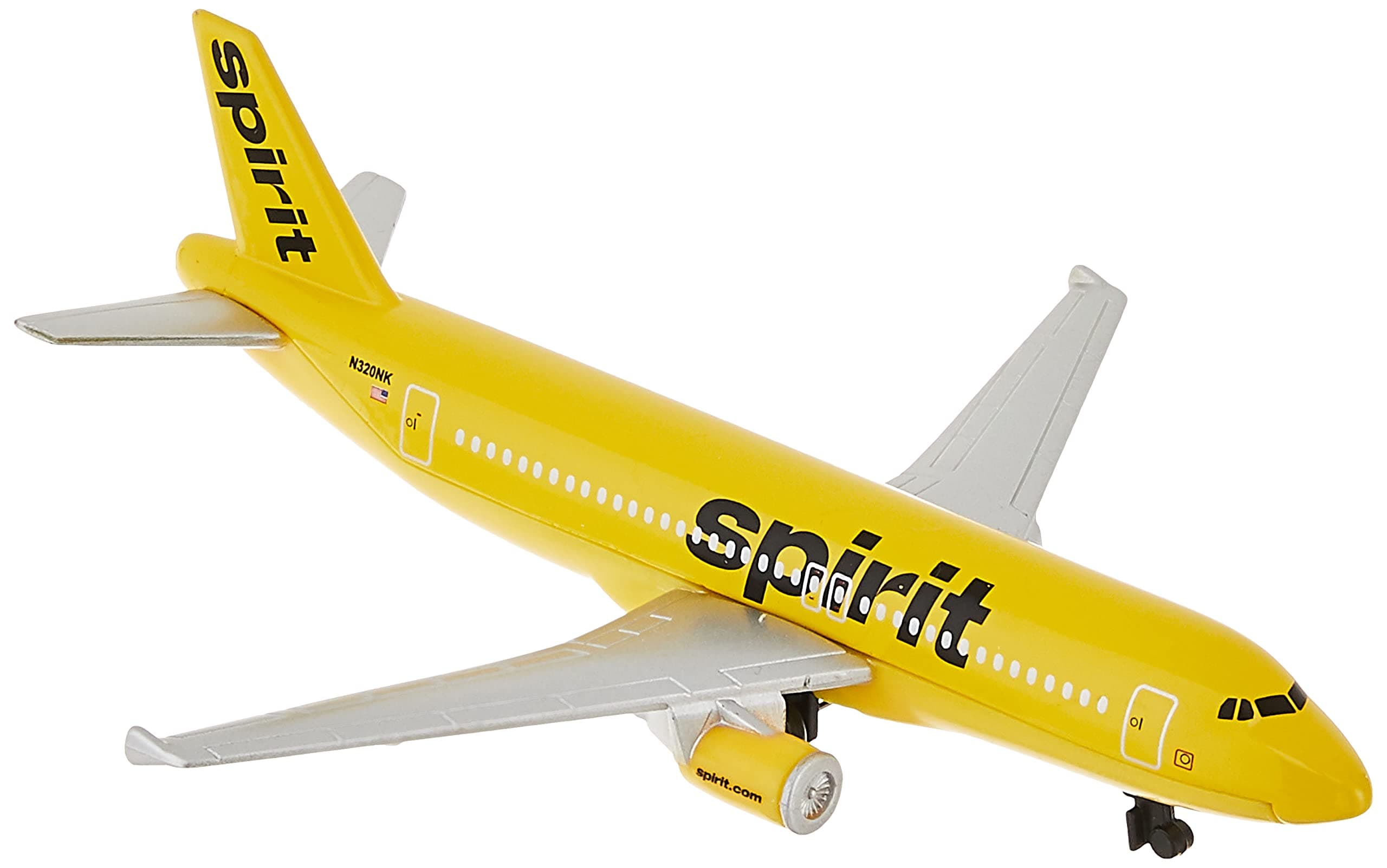 Daron Spirit Airlines Single Die Cast Plane