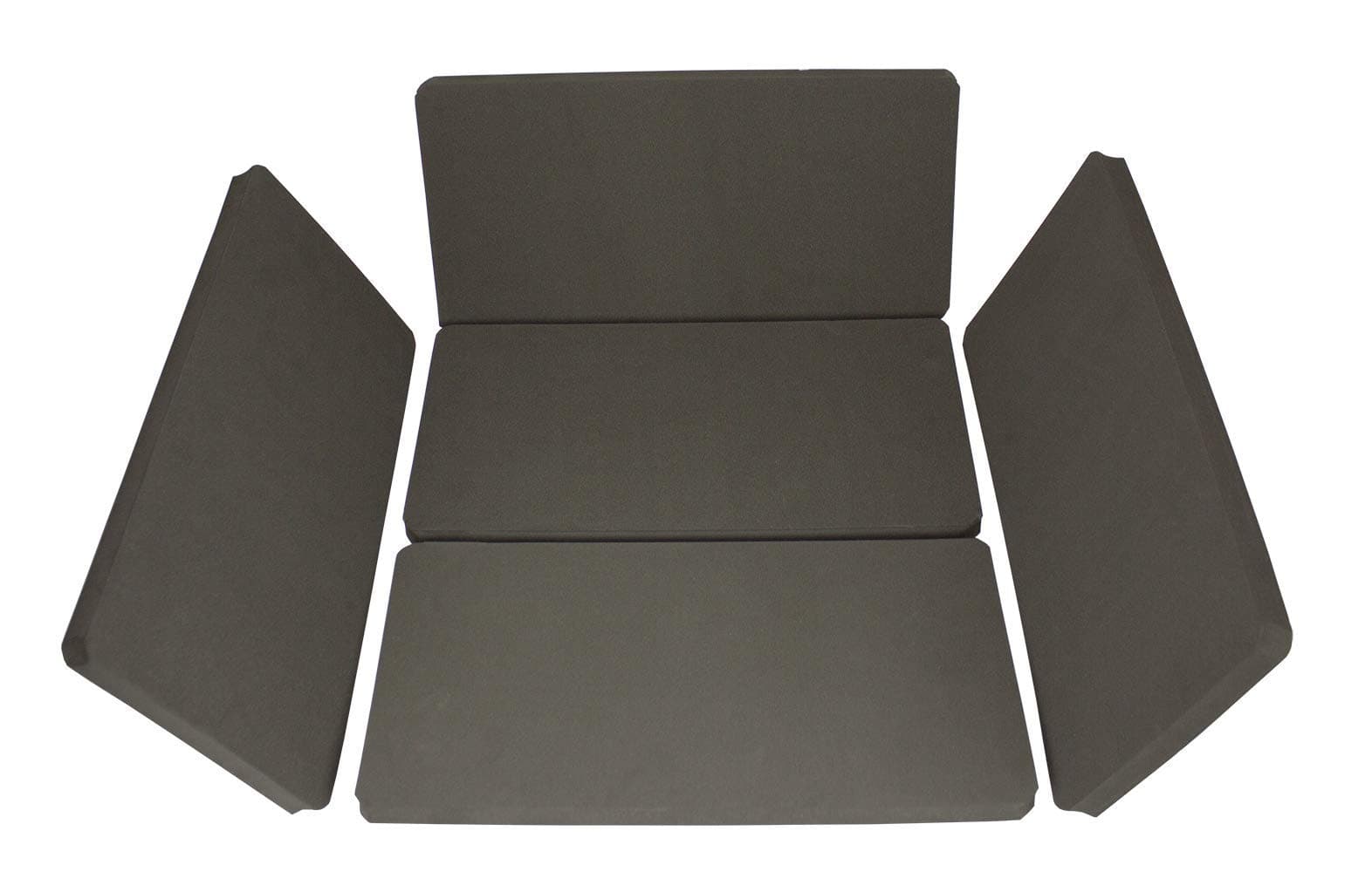 Global Safety 5 Pack Foam CPR Floor Mat with Convenient Carry Bag to Reduce Back and Knee Pain, 15.5" x 8" x 0.75"