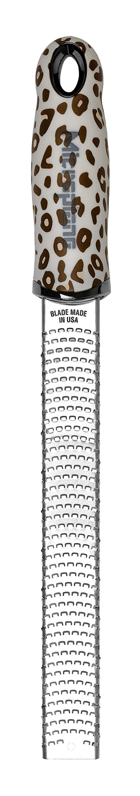 Microplane Premium Classic Printed Citrus Zester Cheese Grater (Leopard)