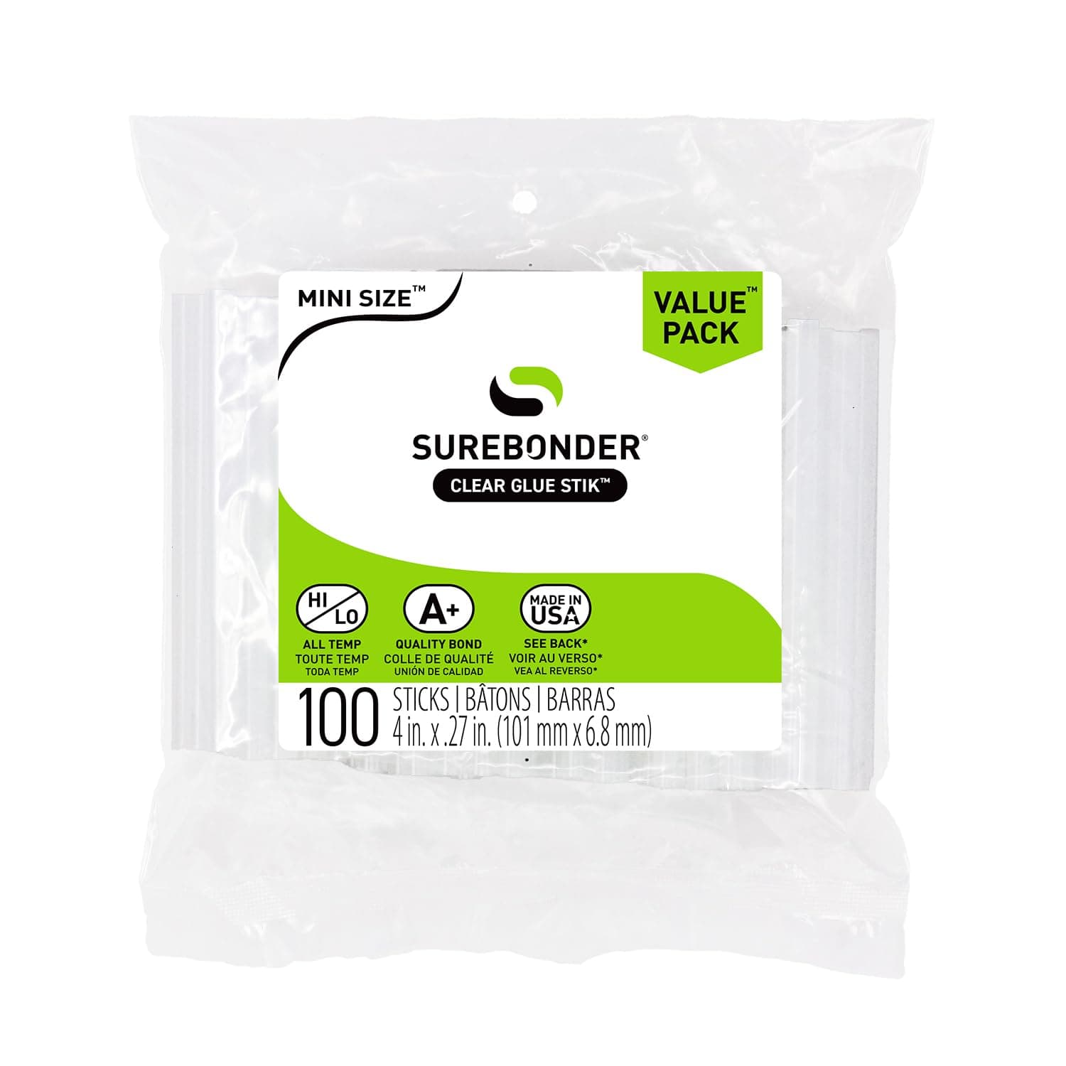 Surebonder GLUE STICKS MINI 4IN 100/PK