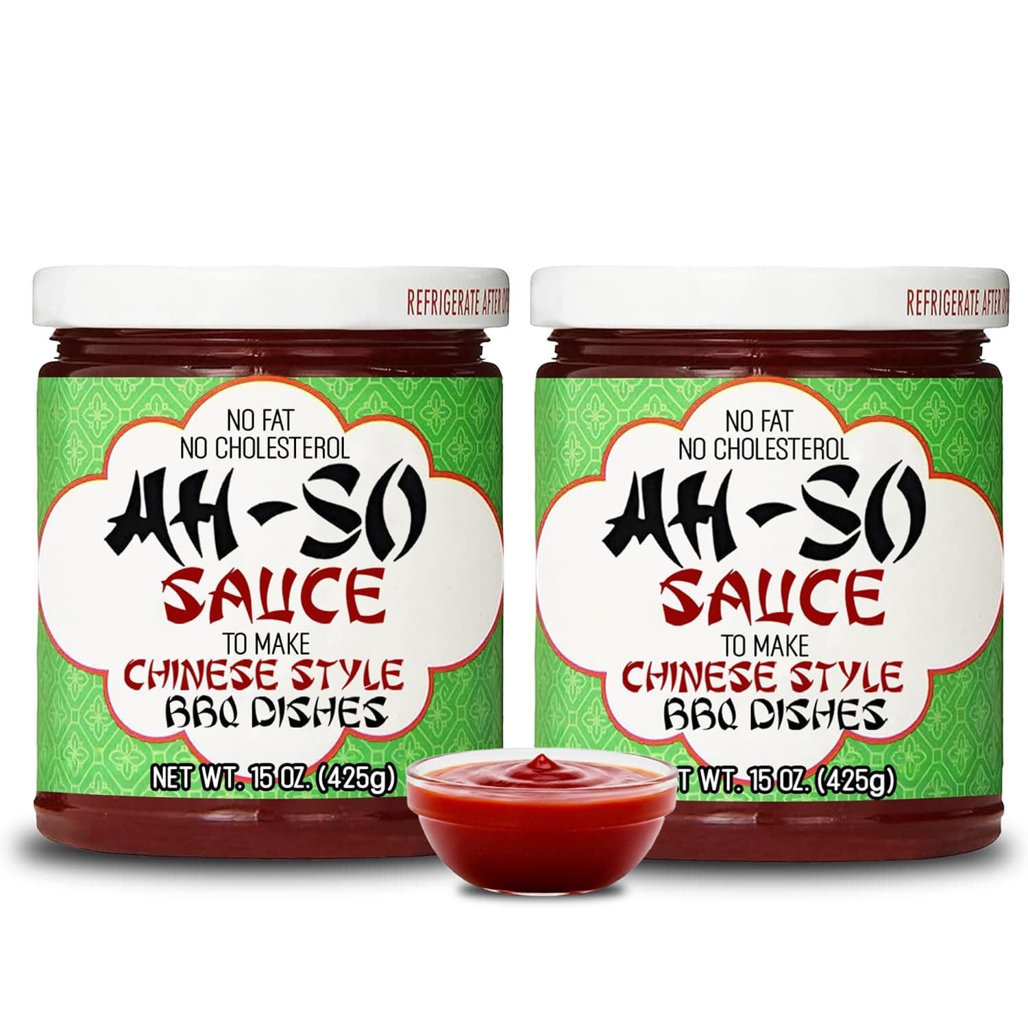 Ah-So Chinese Rib Sauce – 2 Pack (2 × 11 oz Jars) | Sweet & Tangy Chinese-Style Spare Rib Marinade & Glaze for Pork, Chicken & Wings; Classic Takeout BBQ Flavor.