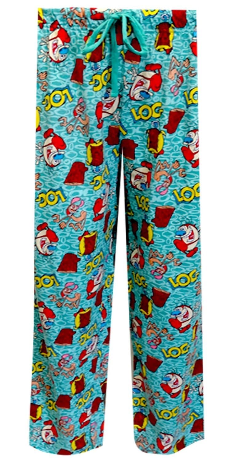 Ren & Stimpy Nickelodean Rewind Lounge Pants -Small
