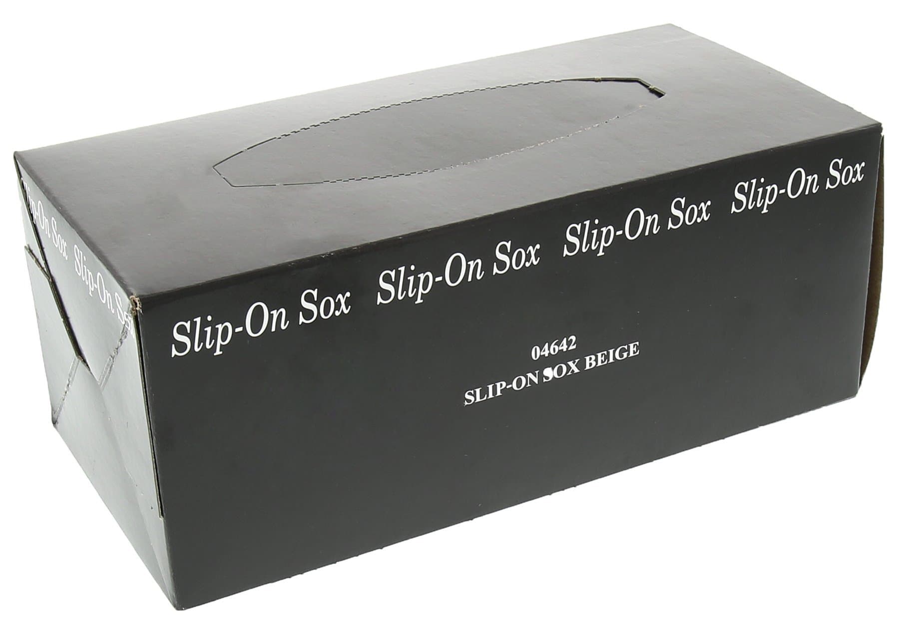 Disposable Slip On Socks 144 Pieces Beige