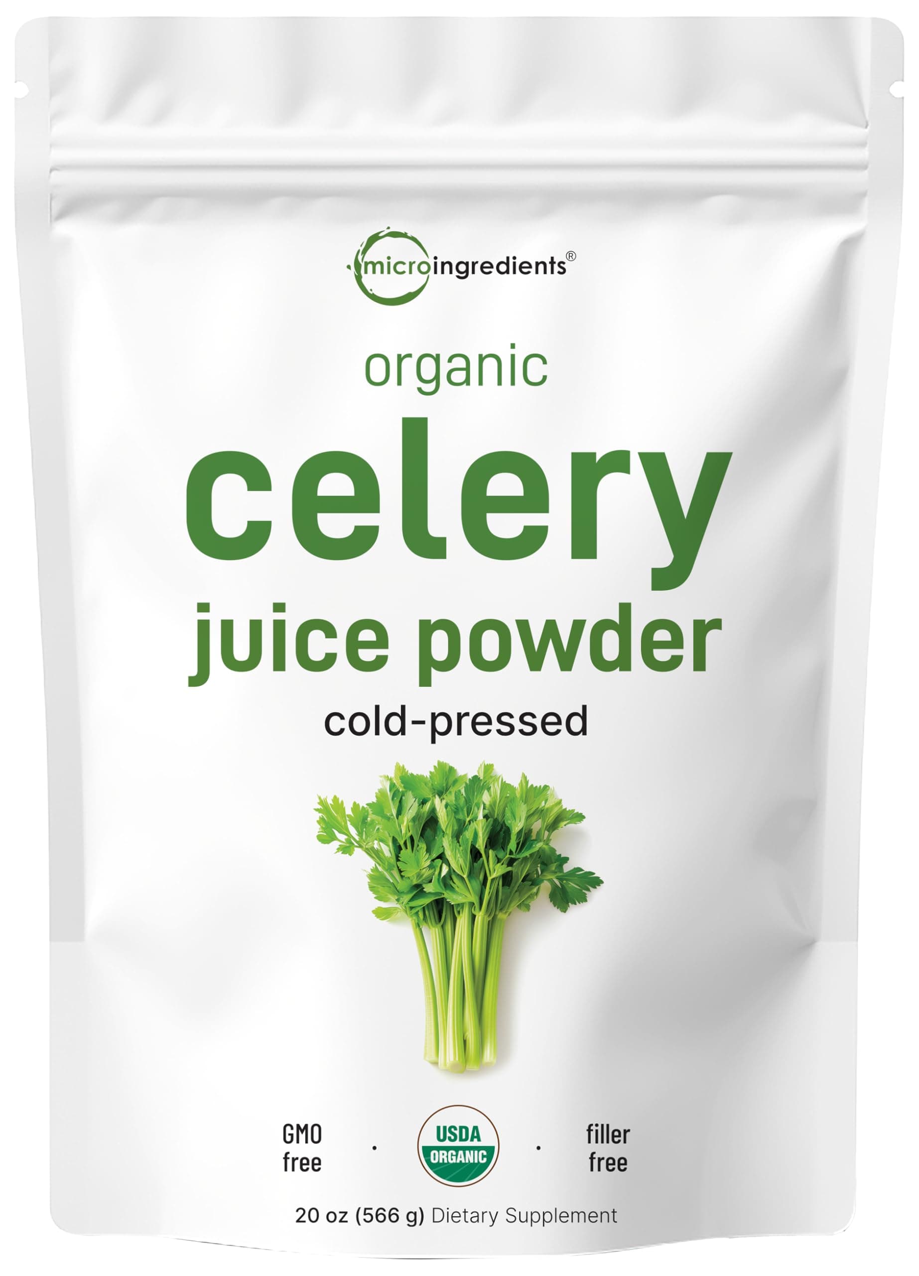 Micro Ingredients Organic Celery Powder Detox Blood