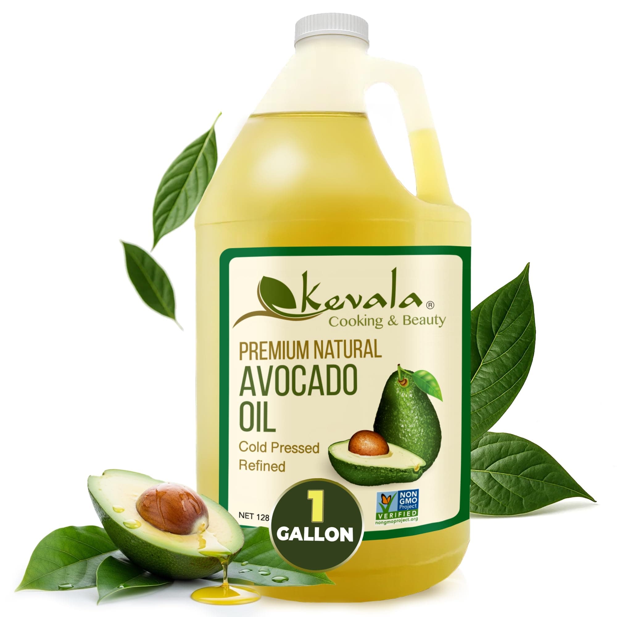 Kevala Avocado Oil, 128 Fluid Ounce