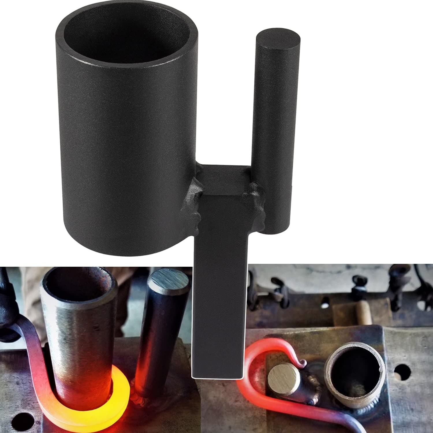 1 inch Blacksmith Hardy Anvil Tool Hardy Turning Bending Forge Scrolling Twisting Jig