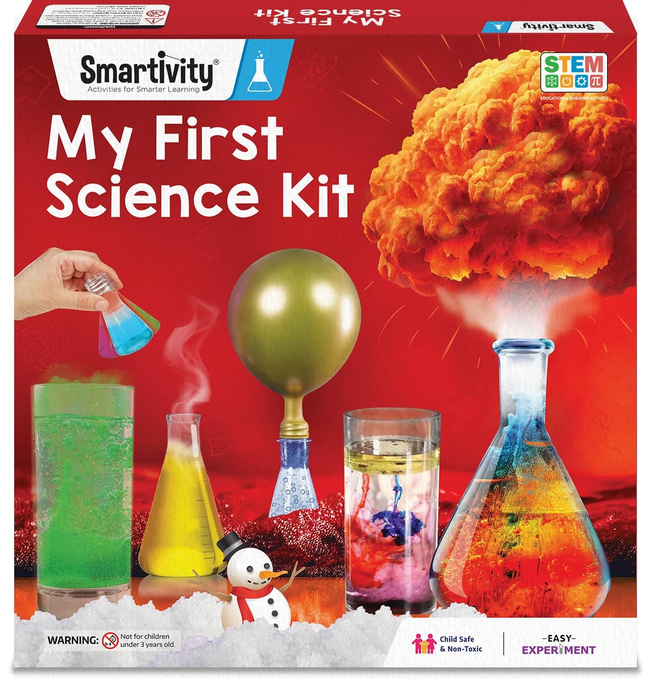 - Smartivity My First Science Experiment Kit for Kids 6-8-10-12-14 Years I 50+ Amazing Science Experiments | Birthday Gift for Boys & Girls | Educational Toy for Kids 6,7,8,9,10,11,12 Years Old