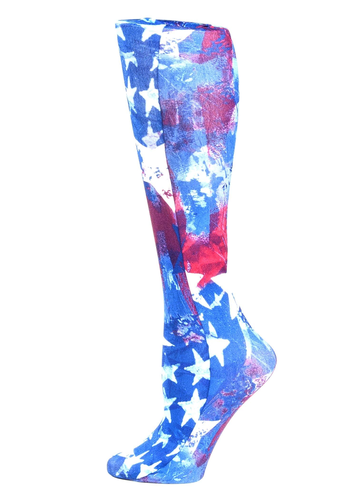 Celeste Stein Therapeutic Compression Socks, Star Gazer, 8-15 mmHg, Mild