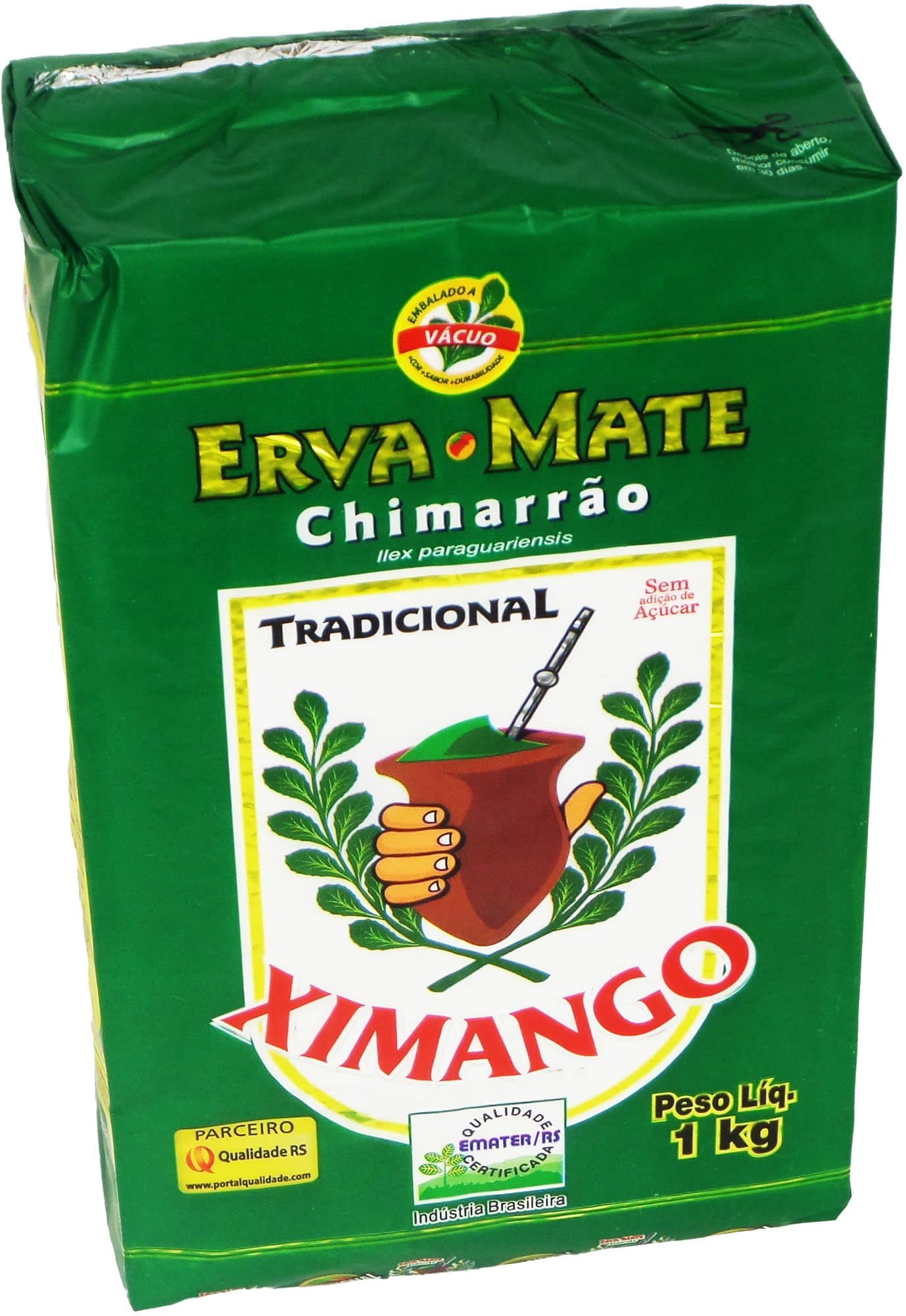 Yerba Mate - 35.27 Oz - Erva-Mate para Chimarrão Ximango - 1kg