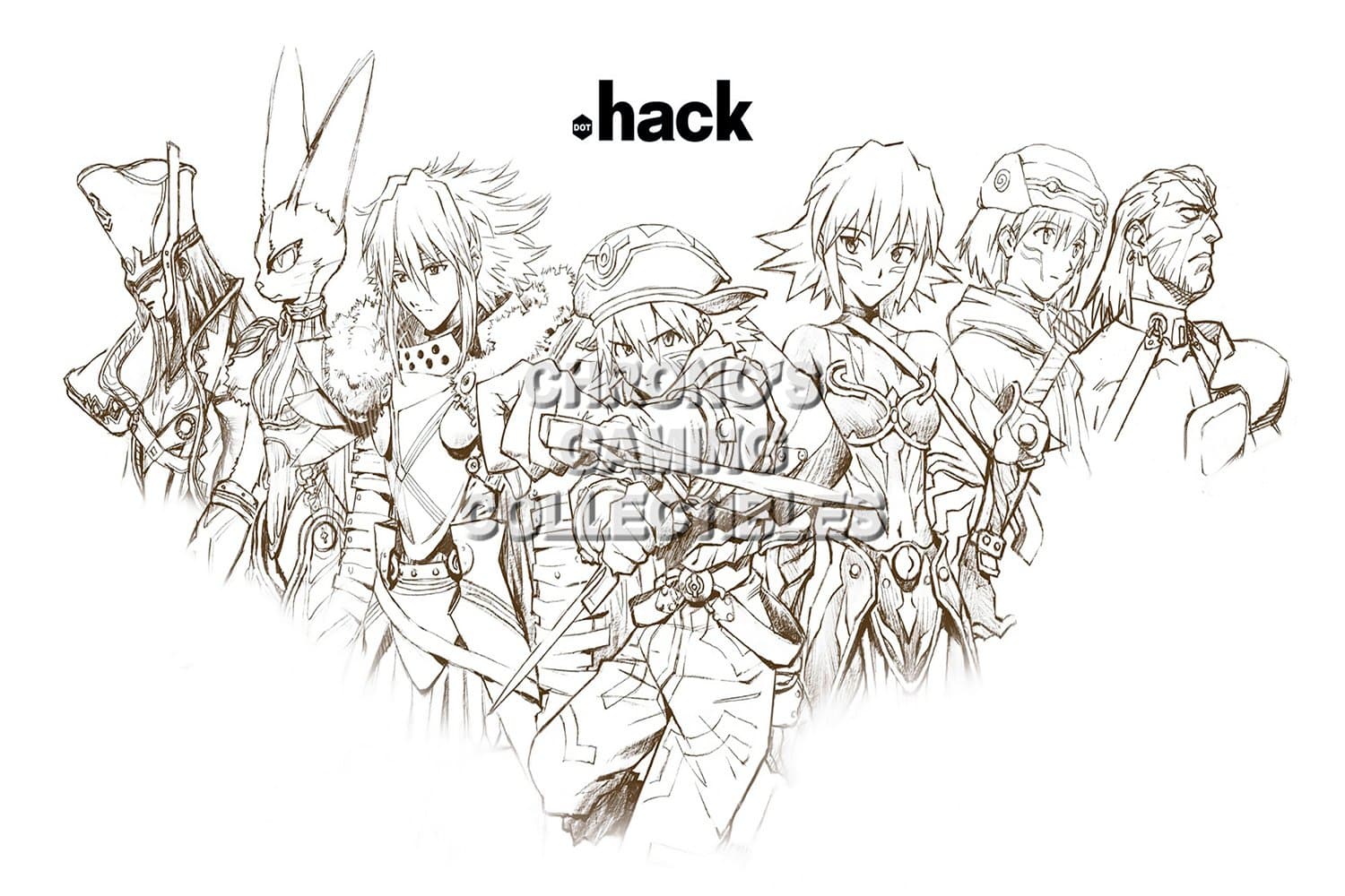 Dot Hack CGC Huge Poster Glossy Finish DOT016 (16" x 24" (41cm x 61cm))