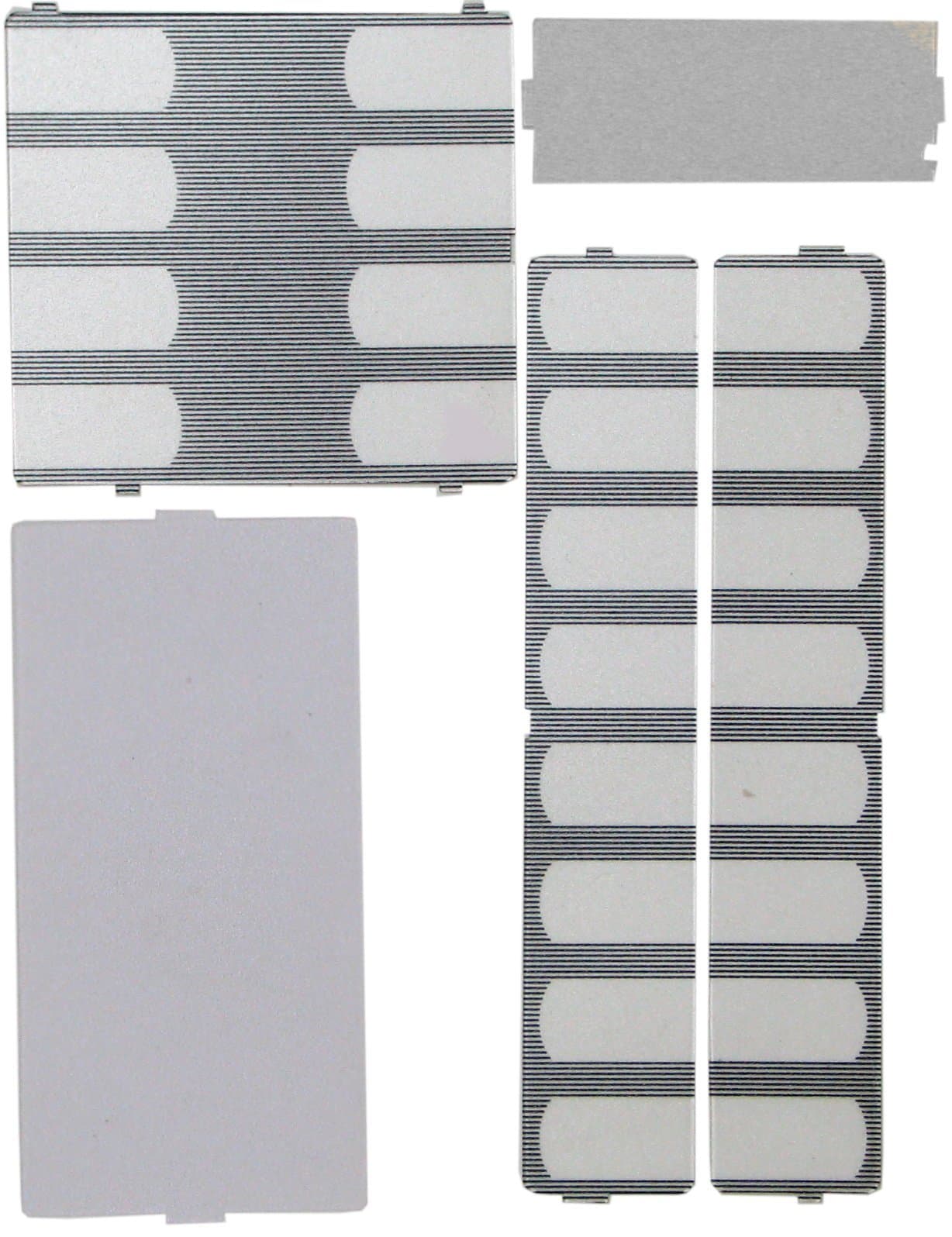 Replacement Plastic Overlay Strips Pack for Nortel Networks T7316 T7316E Business Phone