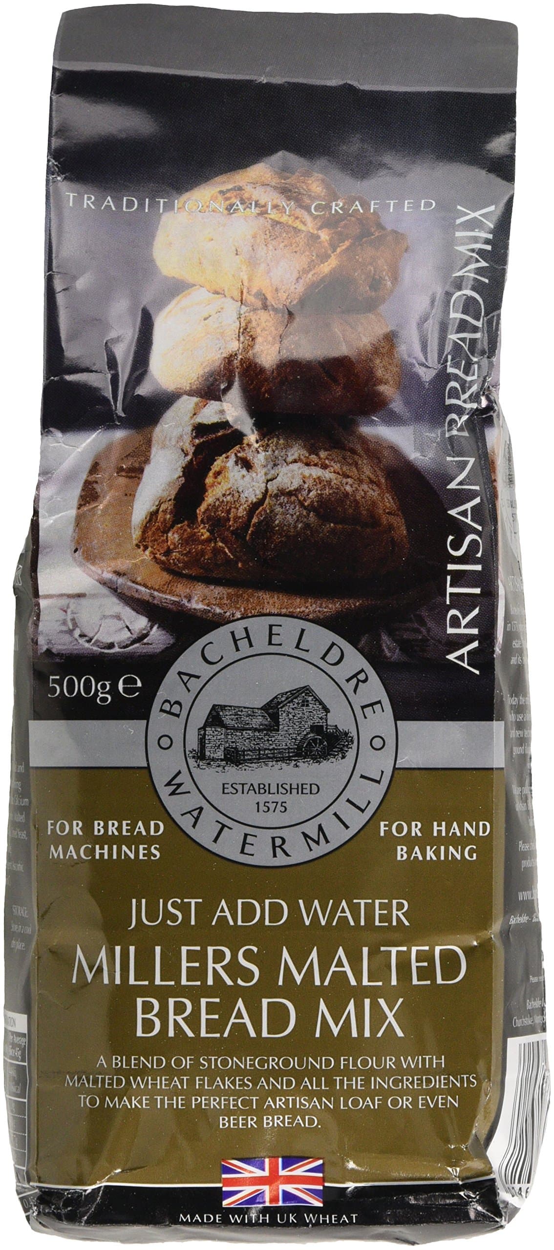 Bacheldre Watermill Millers Malted Bread Mix, 500g